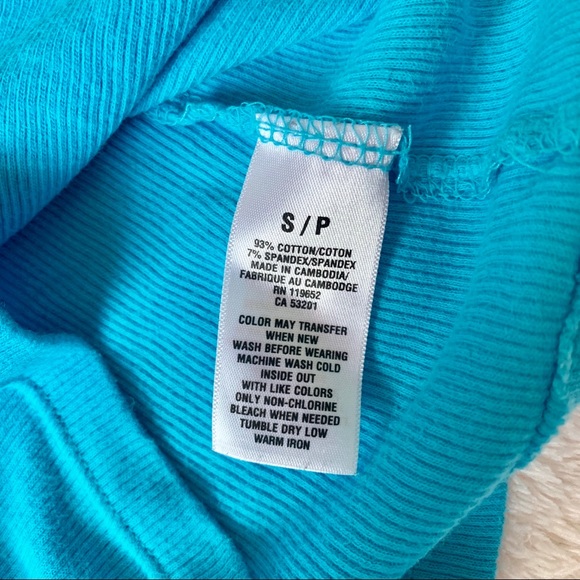 🍍 Aeropostale basic blue tank top size S - Picture 5 of 5